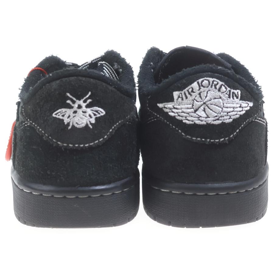 【美品】ジョーダン1　トラヴィス　ブラックファントム　26cm NIKE（ナイキ） ×TRAVIS SCOTT AIR JORDAN 1 エアジョーダン1 ブラック