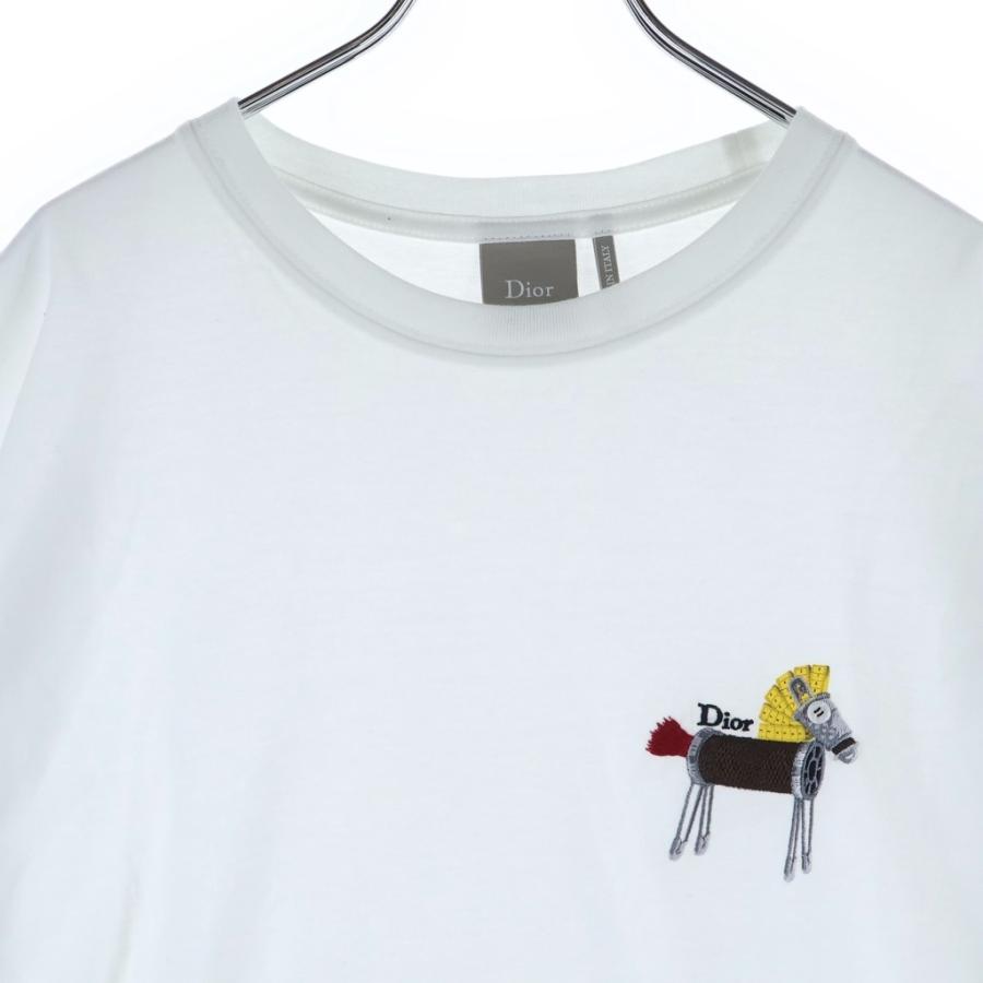 Christian Dior クリスチャンディオール 26SS Horse ホース リラックス フィット 半袖Tシャツ 683J624A0677_C089の画像