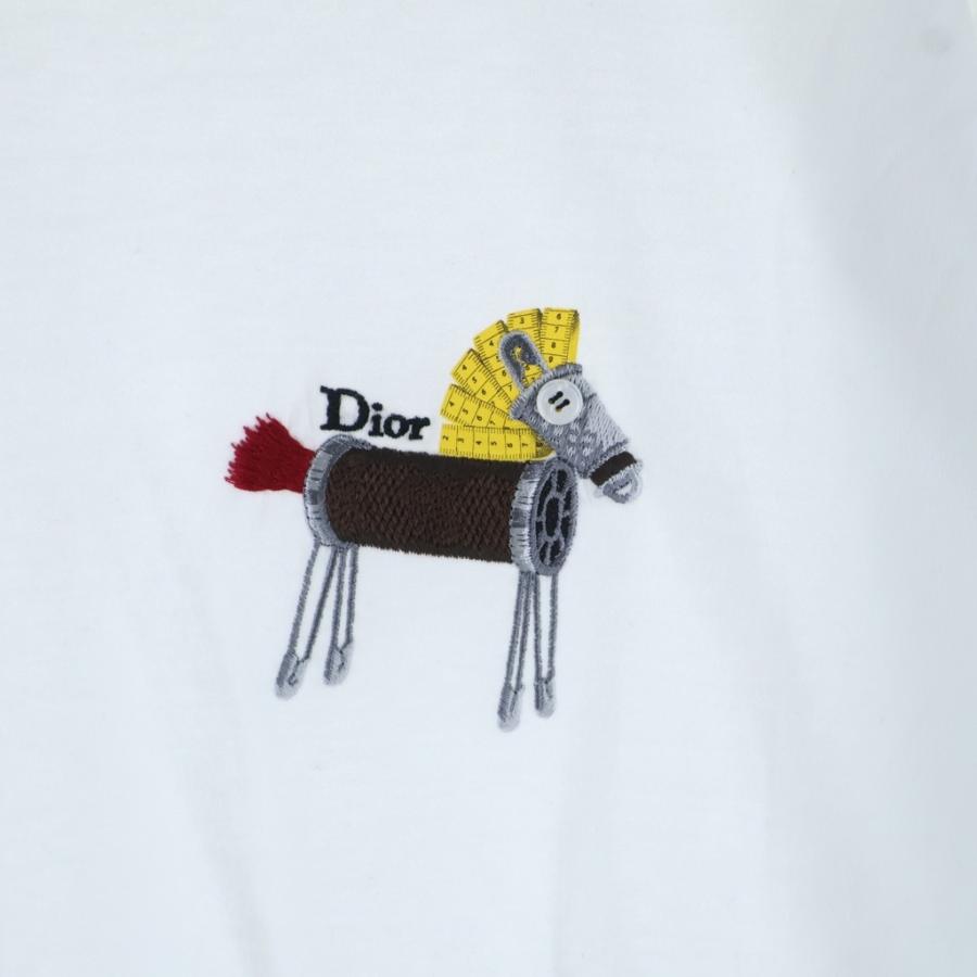Christian Dior クリスチャンディオール 26SS Horse ホース リラックス フィット 半袖Tシャツ 683J624A0677_C089の画像