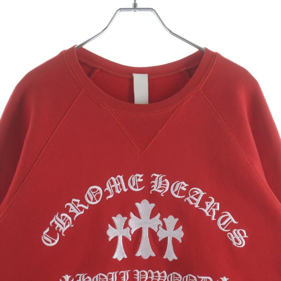 CHROME HEARTS（クロムハーツ） Y NOT セメタリークロス刺繍 クルー