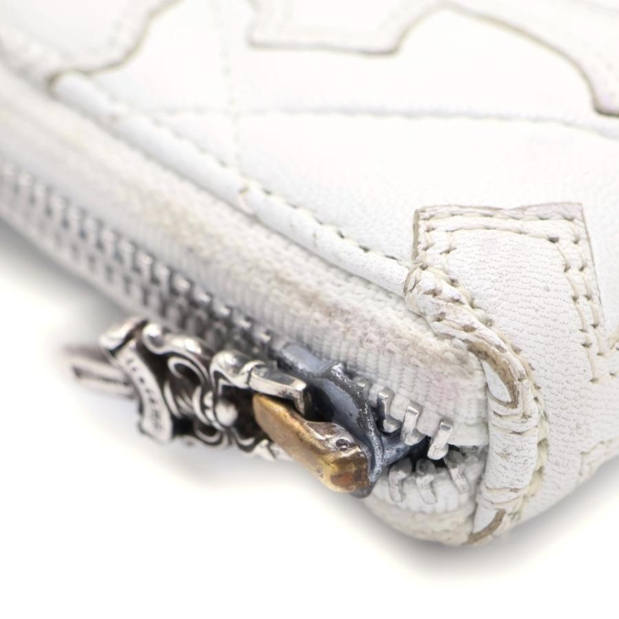 CHROME HEARTS（クロムハーツ） REC F ZIP QUILTED WALLET セメタリー 