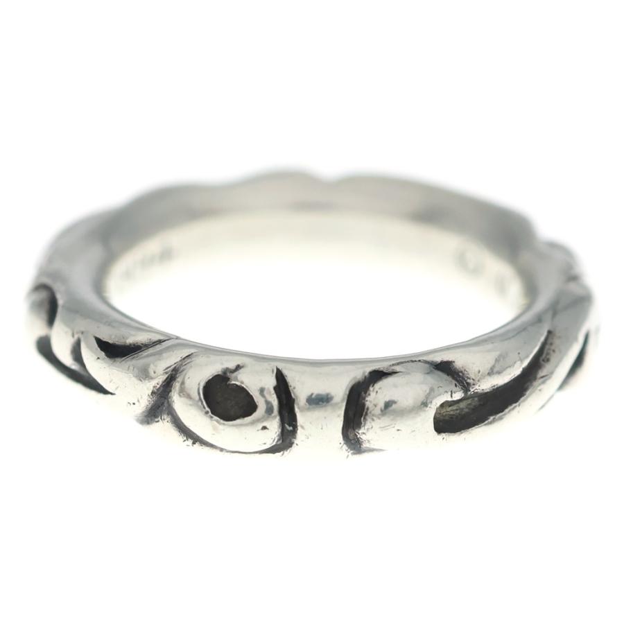 CHROME HEARTS クロムハーツ SCRL BAND スクロールバンド リング シルバー BCA351 CHROME HEARTS（クロムハーツ） SCRL BAND スクロールバンド リング