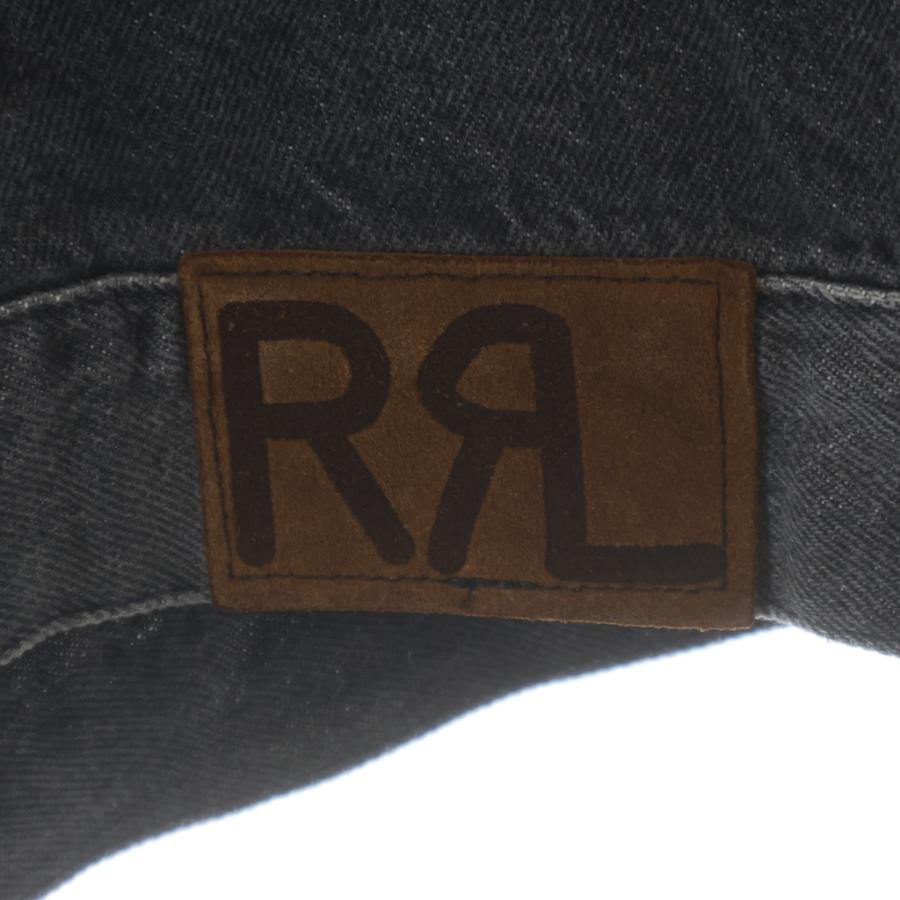 RRL ダブルアールエル 90s 三ツ星タグ 先染め ブラック デニム
