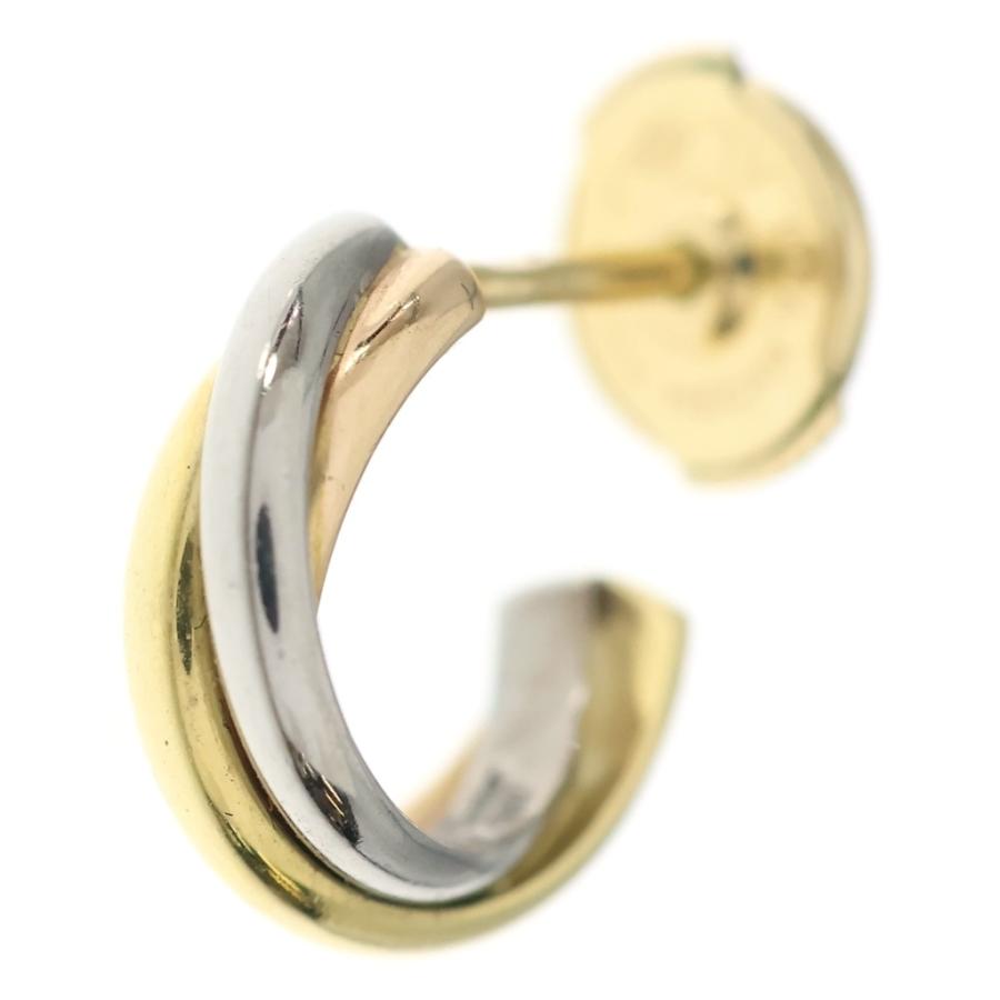 Cartier（カルティエ） トリニティ ピアス Au750 K18 YG/WG ゴールド