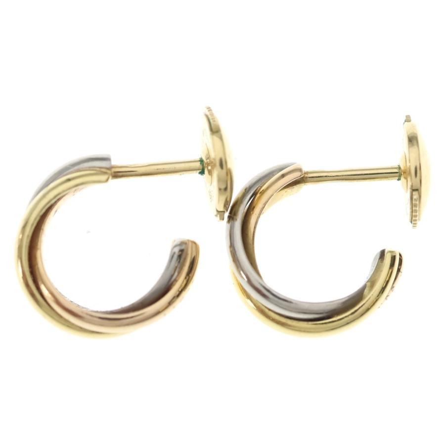 Cartier（カルティエ） トリニティ ピアス Au750 K18 YG/WG ゴールド