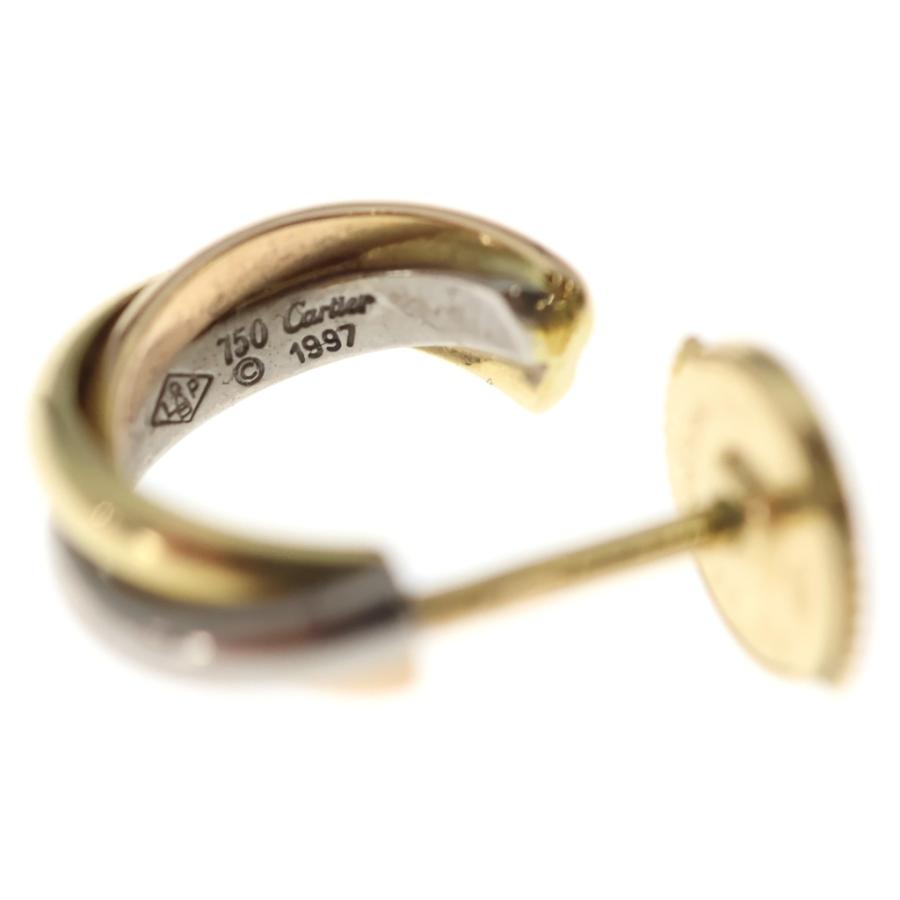 Cartier（カルティエ） トリニティ ピアス Au750 K18 YG/WG ゴールド