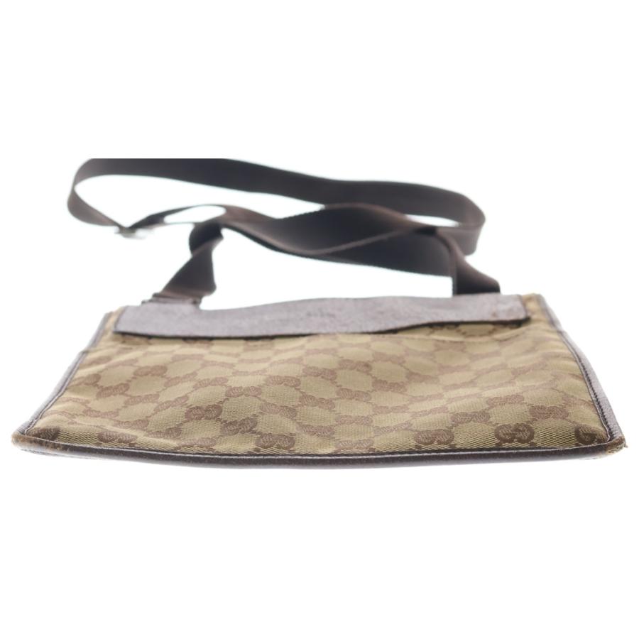◇ GUCCI グッチ ショルダーバッグ GGキャンバス ブラウン ◇ GUCCI（グッチ） GG キャンバス ショルダーバッグ ブラウン 27639