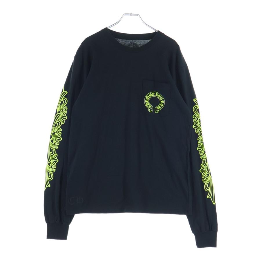 CHROME HEARTS（クロムハーツ） ホースシュー 袖フローラル プリント