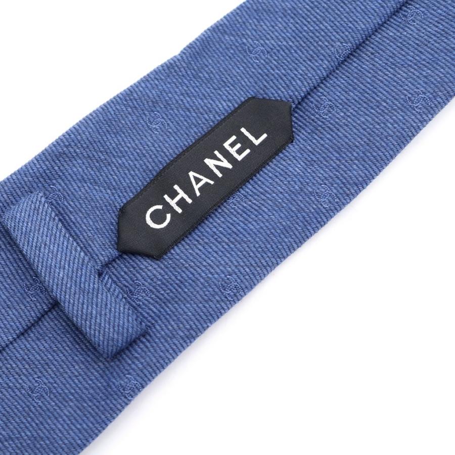 CHANEL（シャネル） 総柄 シルクネクタイ ブルー : BRING Yahoo