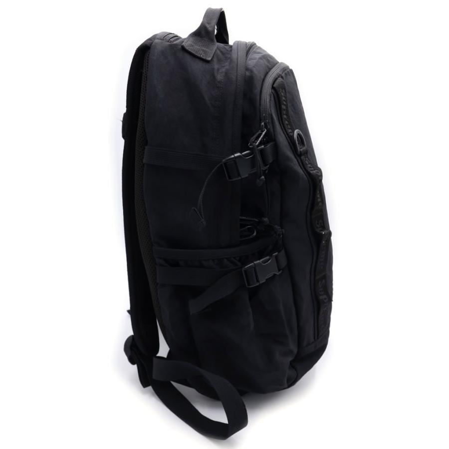 【即日発送】Supreme 黒リュック20L Supreme（シュプリーム） 20AW Backpack 21L ロゴパッチ バックパック