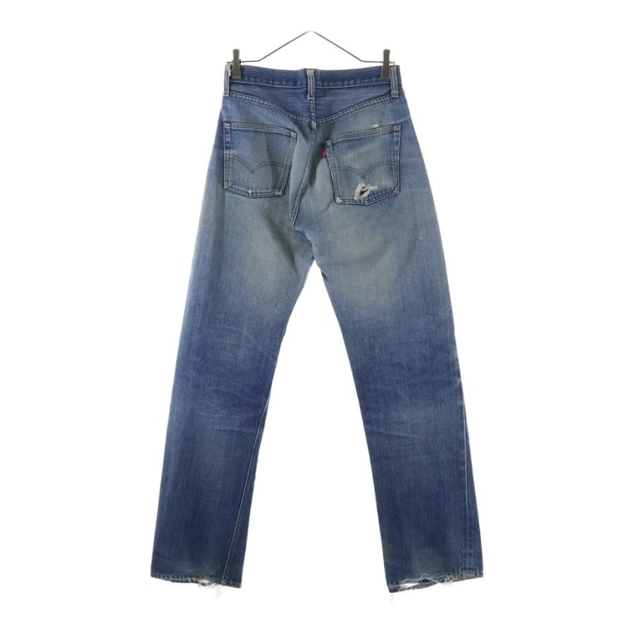 Levi's / リーバイス | 1970s | vintage / ヴィンテージ 501 66前期 刻印6 スタンプ シングルステッチ セルビッチ デニムパンツ | インディゴ | メンズ Levi's（リーバイス） 70S VINTAGE 501 66前期 ボタン裏刻印6 スモール
