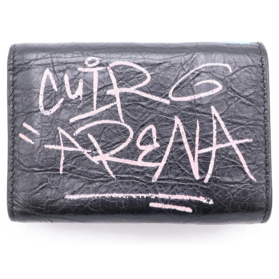 BALENCIAGA（バレンシアガ） ペーパーミニウォレット 三つ折り財布