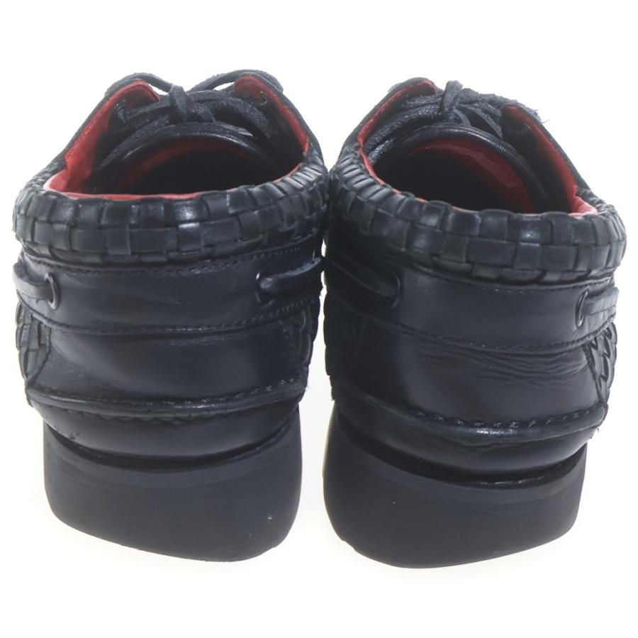 SUPREME シュプリーム 22AW ×Timberland Woven 3-Eye Lug Shoe ウーブン 3アイ ラグ シューズ ブラック