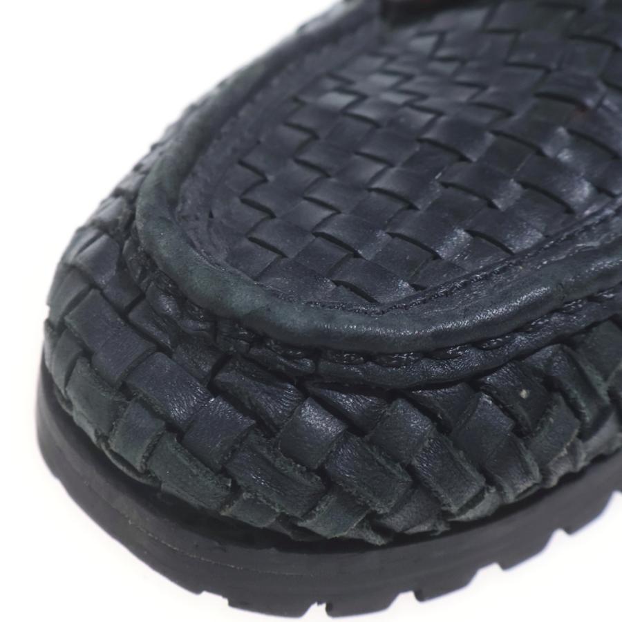 SUPREME シュプリーム 22AW ×Timberland Woven 3-Eye Lug Shoe ウーブン 3アイ ラグ シューズ ブラック