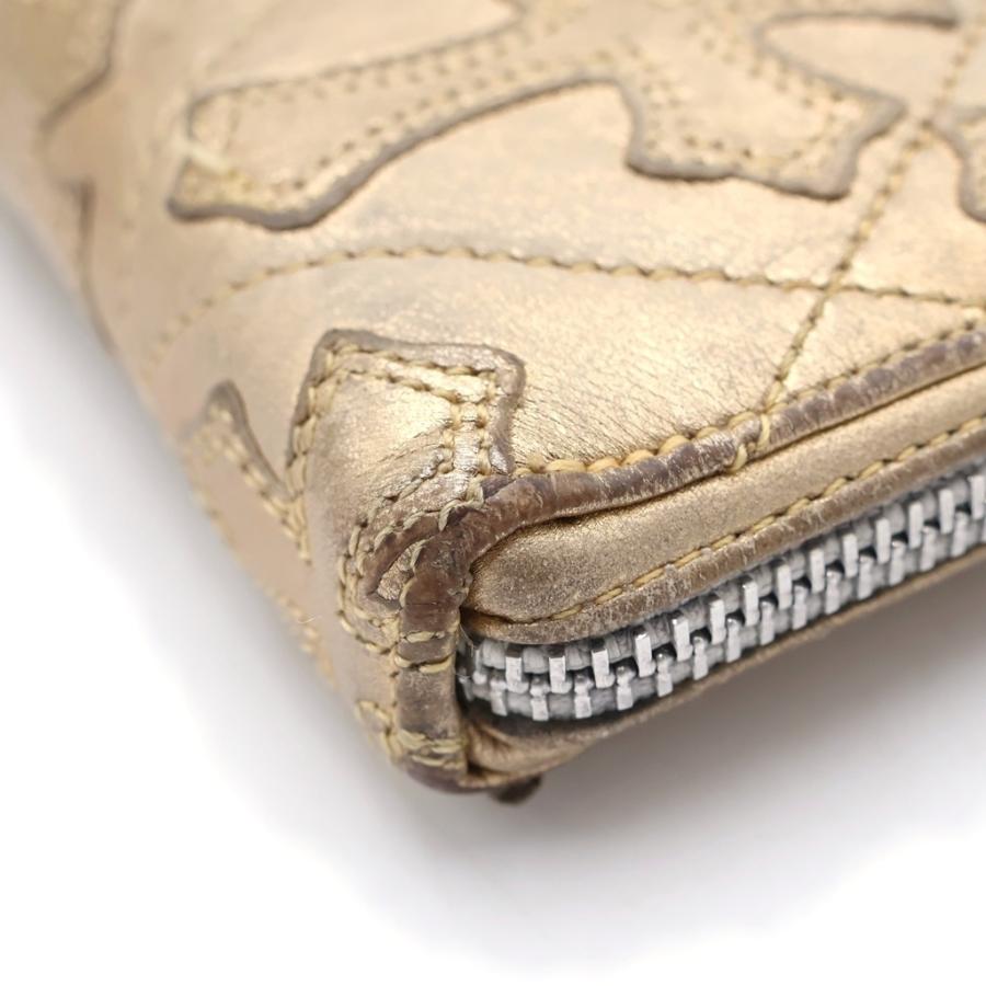 CHROME HEARTS（クロムハーツ） REC F ZIP QUILTED WALLET セメタリー