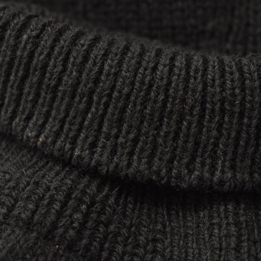 ディオール 21AW×ピータードイグ ロゴ刺繍ニットセーター ブラック