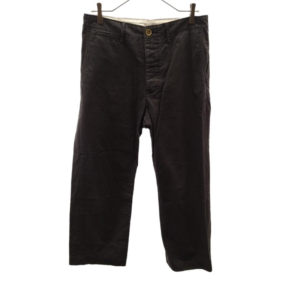 ヴィスヴィム 20AW CHINO PANTS HW ボタンフライチノパンツ 0121105008001 グレー :1522I250023