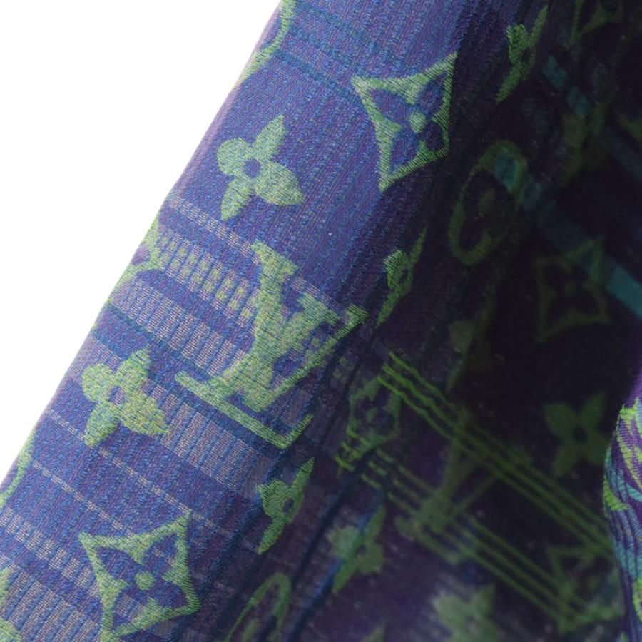 ルイヴィトン 21AW モノグラムネオンチェックオーバーサイズ