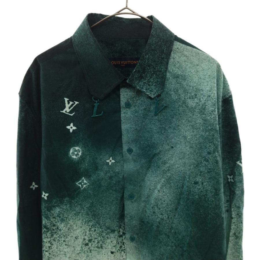 ルイヴィトン 23SS ロングスリーブモノグラムグラフィック長袖