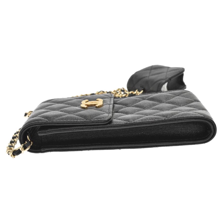 CHANEL シャネル マトラッセチェーンショルダースマートフォン
