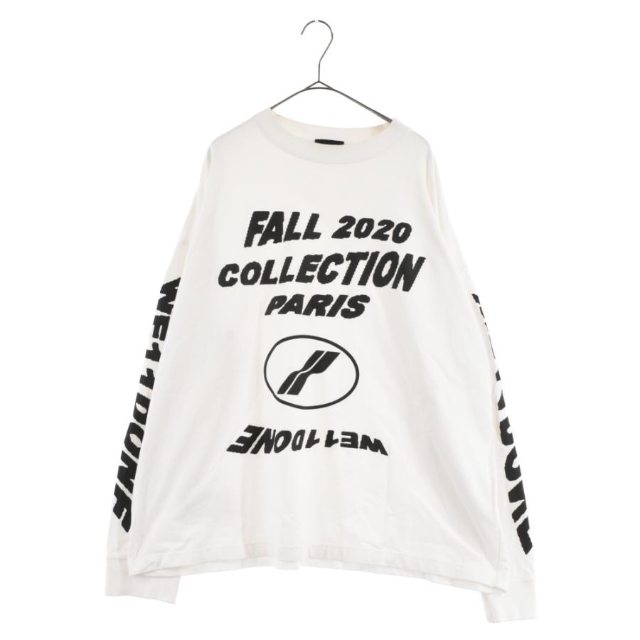 WE11DONE we11done ウェルダン 20AW LOGO LONG SLEEVE T-SHIRT ロゴ  