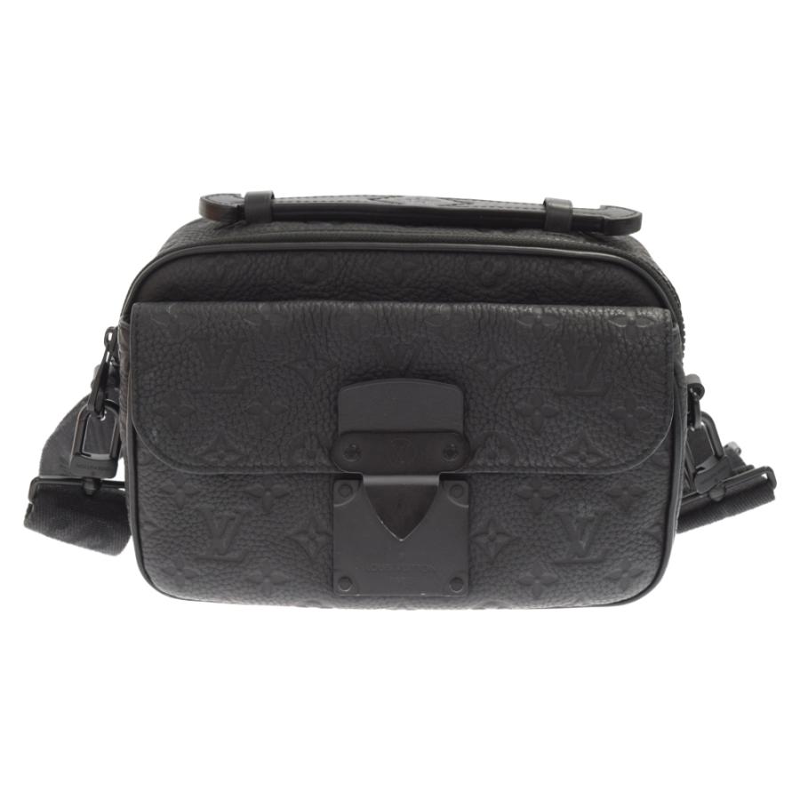 LOUIS VUITTON ルイヴィトン Sロック・メッセンジャーモノグラムレザー 