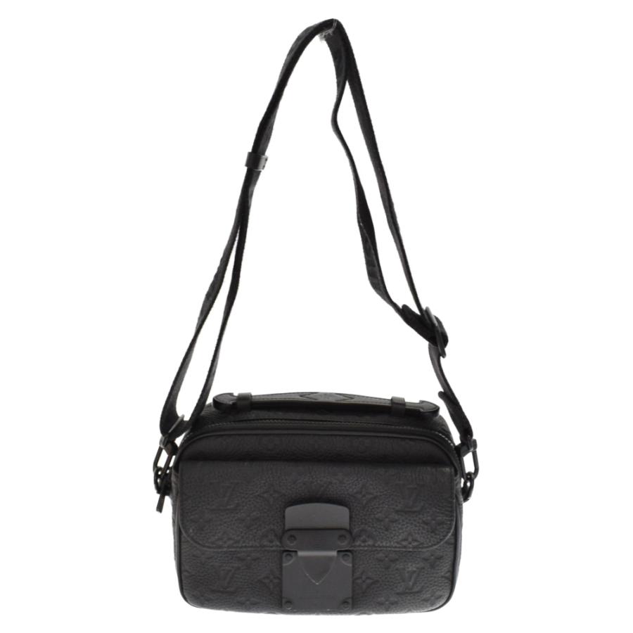 LOUIS VUITTON ルイヴィトン Sロック・メッセンジャーモノグラムレザー 