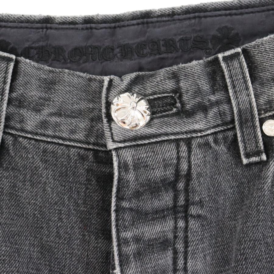 CHROME HEARTS クロムハーツ JEAN STRTLG FBRC クロスパッチ付き CHROME HEARTS クロムハーツ JEAN STRTLG FBRC クロスパッチ付き