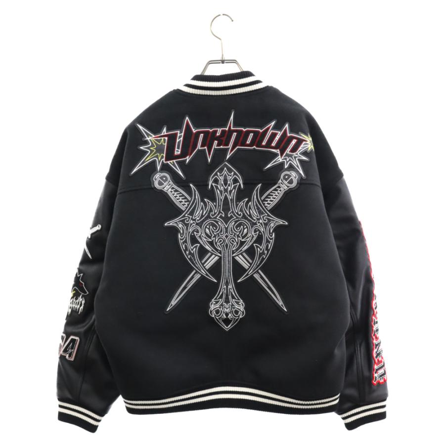 UNKNOWN LONDON アンノーンロンドン Graphic Patches Varsity Jacket 