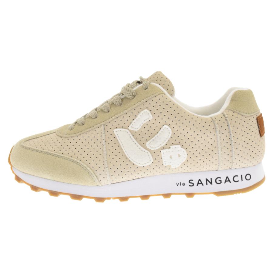 via SANGACIO ヴィア サンガチオ GREIGE にゅ〜ず ローカット スエード 