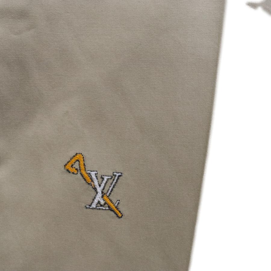 LOUIS VUITTON ルイヴィトン 23SS LV刺繍コットンチノパンツ 1ABJIQ 