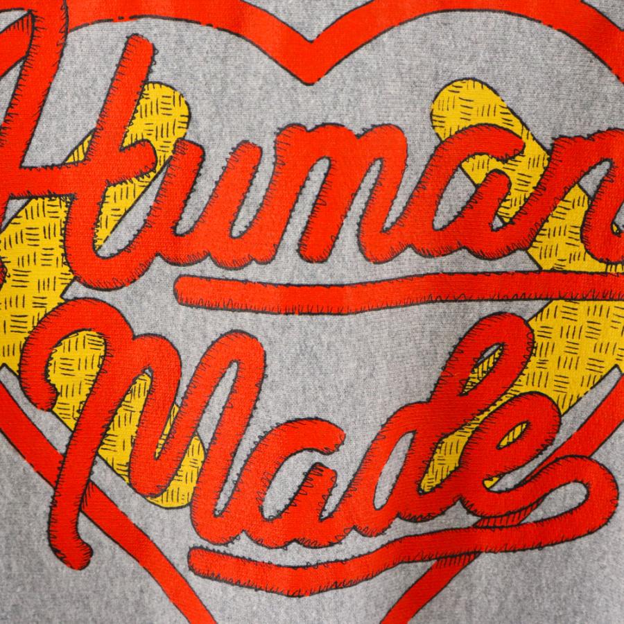 HUMAN MADE ヒューマンメイド×KAWS MADE SWEATSHIRT フロントロゴプリントスウェットトップス XL｜shopbring｜05