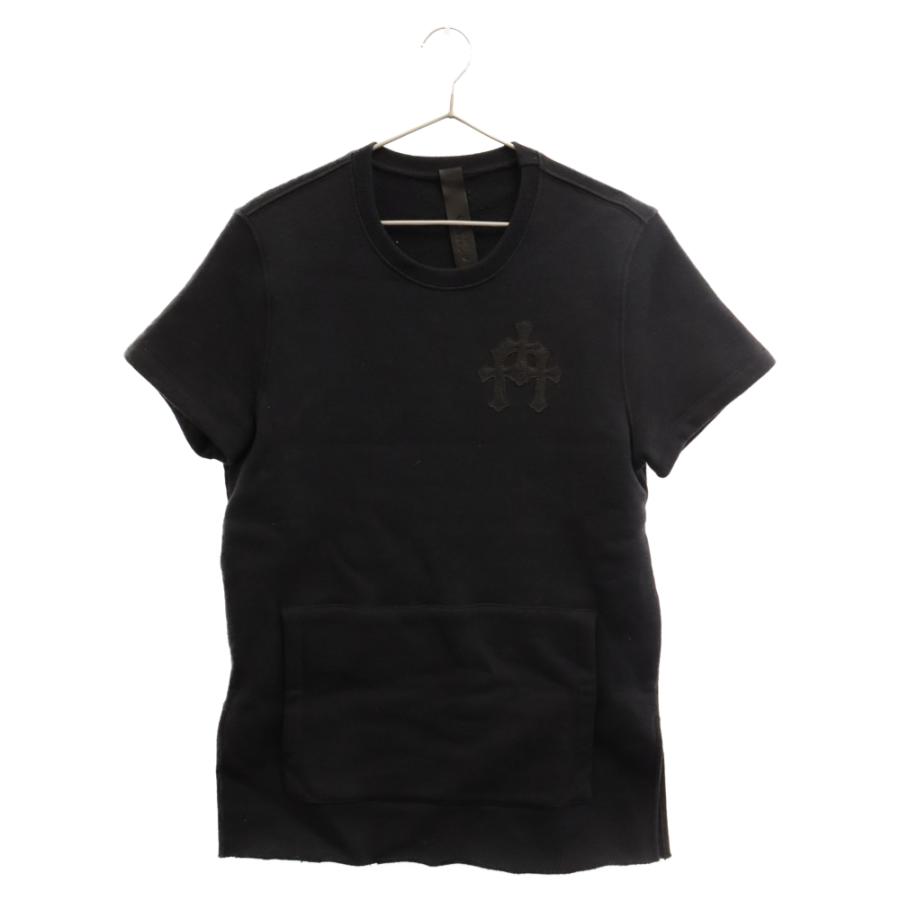 クロムハーツ レザークロスパッチ スウェット 半袖 CHROME HEARTS
