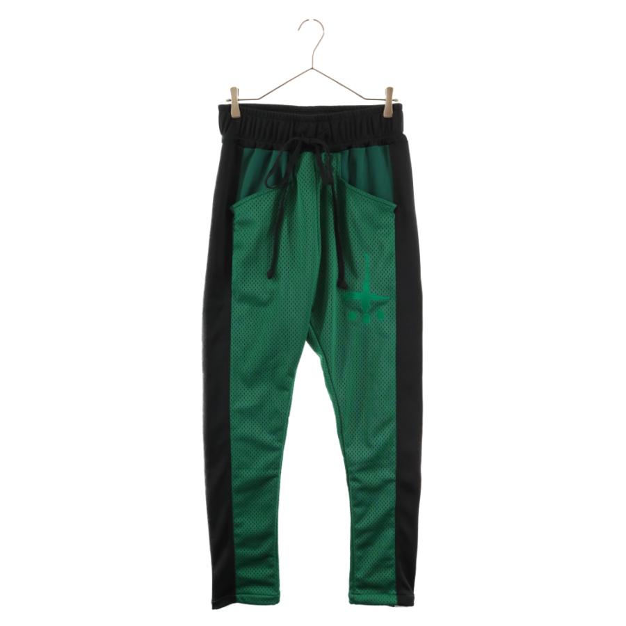 cvtvlist カタリスト Vegan Leather Side Snap Pants ビーガンレザーサイド スナップパンツ メッシュ