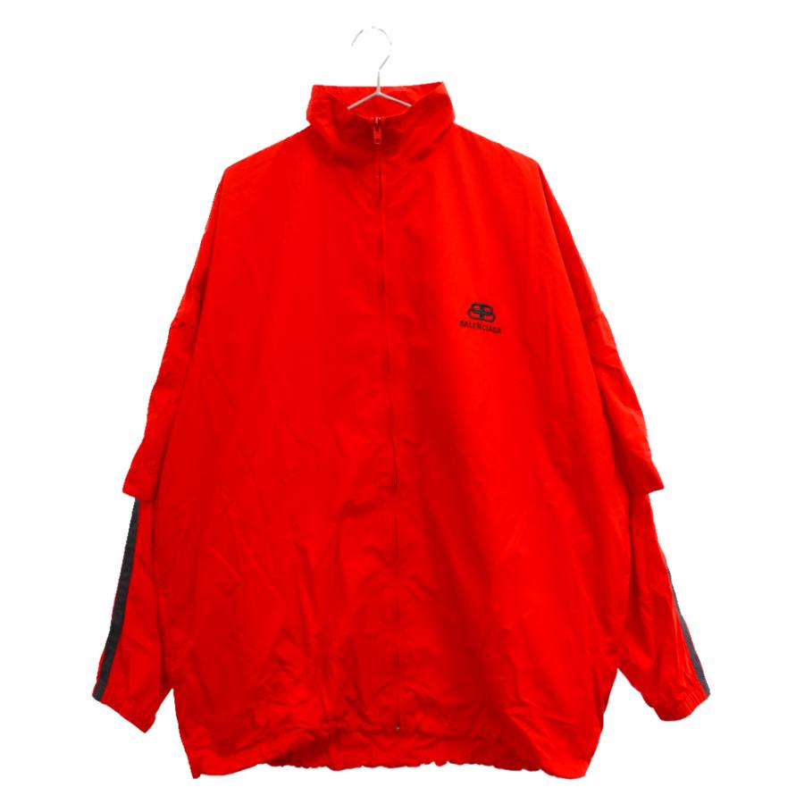 BALENCIAGA バレンシアガ 19AW BBロゴダブルスリーブナイロン BALENCIAGA バレンシアガ 19AW BBロゴダブルスリーブナイロン
