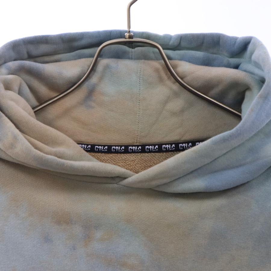 cvtvlist カタリスト フロントロゴブリーチ加工プルオーバーパーカー  