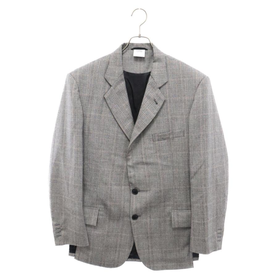 VETEMENTS ヴェトモン 20AW カットアウト グレンチェック テーラード  