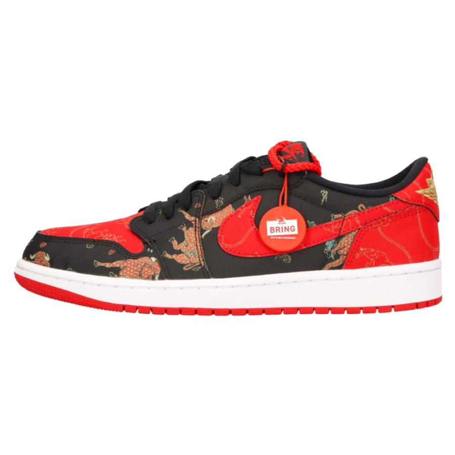 未使用品□NIKE ナイキ DD2233-001 AIR JORDAN1 LOW OG CNY チャイニーズニューイヤー ローカットスニーカー ブラック レッド 25.5 NIKE（ナイキ） AIR JORDAN1 LOW OG CNY DD2233-001 エアジョーダン1