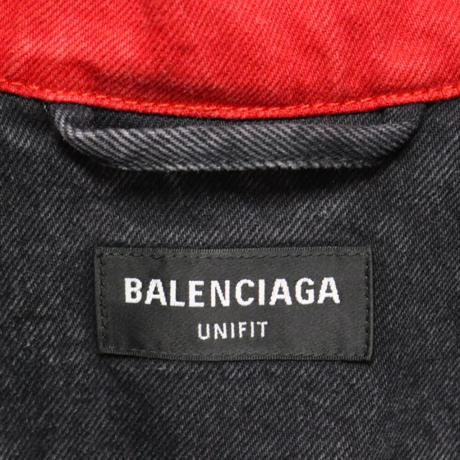 BALENCIAGA バレンシアガ 22SS フロントロゴ デニムトラック BALENCIAGA バレンシアガ 22SS フロントロゴ デニムトラック