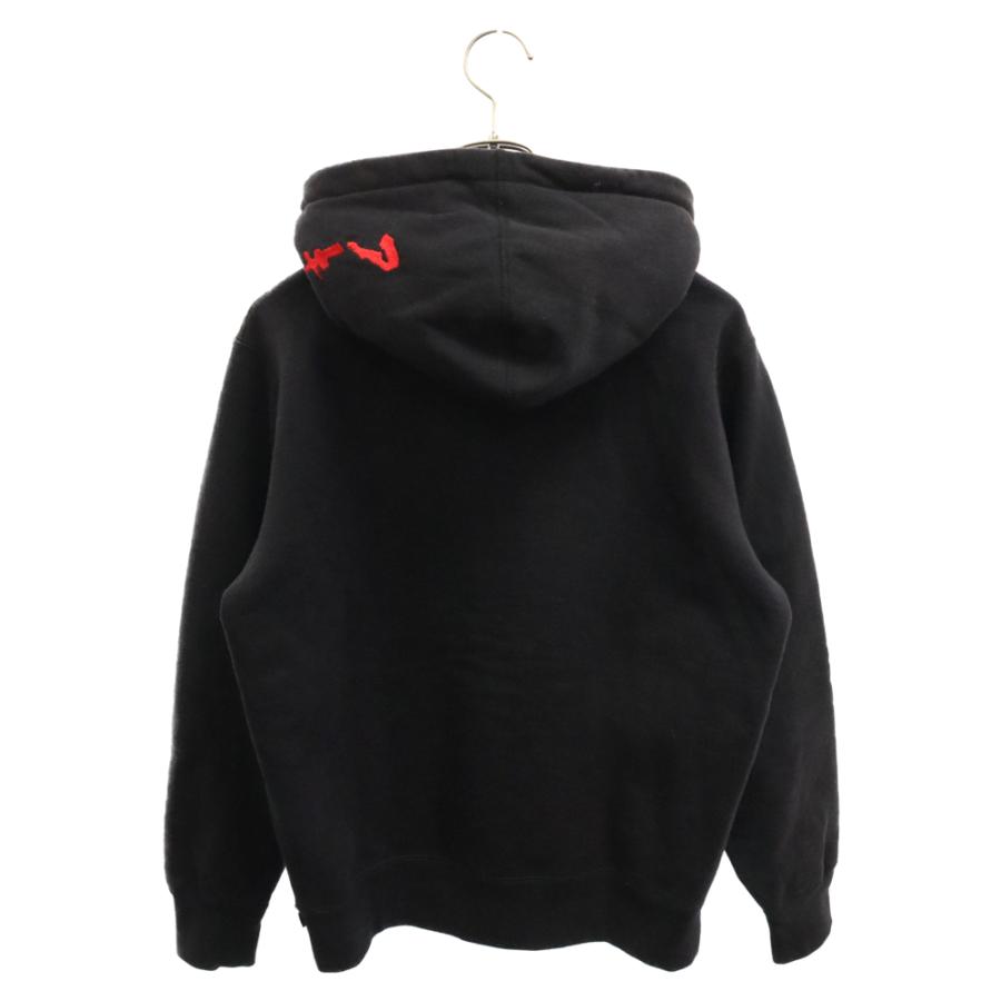 シュプリーム 17AW×AKIRA Arm Hooded Sweatshirt アキラ パッチワーク フーデッド スウェットシャツ ブルオーバー パーカー ブラック｜shopbring｜02