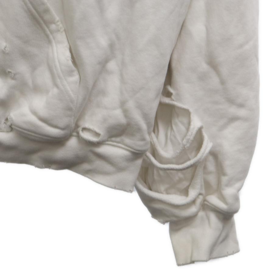 BALENCIAGA（バレンシアガ） 21SS Caps Destroyed Hoodie 659403 TKVB6