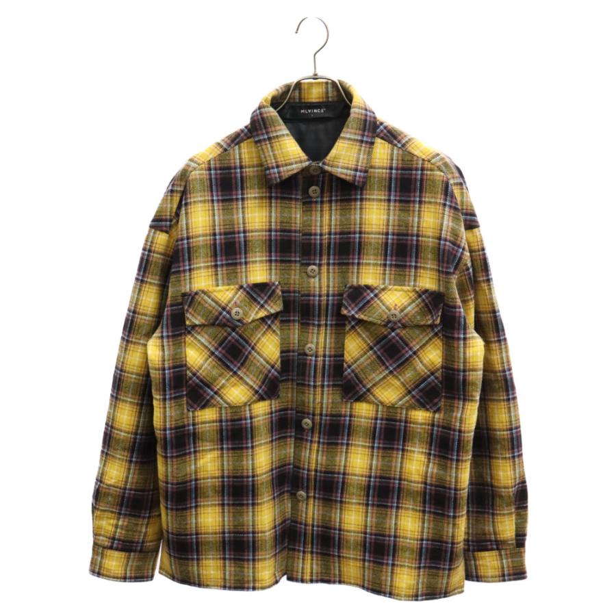 楽天市場】MLVINCE(メルヴィンス) サイズ:L QUILTED CHECK SHIRTS