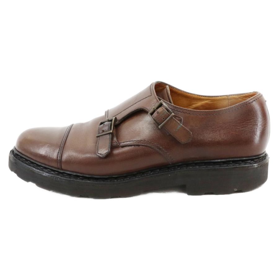 Paraboot ブラウン ダブルモンクストラップ　ウィリアム Paraboot（パラブーツ） WILLIAM ウィリアム ダブルモンク ドレス
