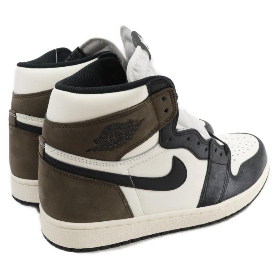 NIKE（ナイキ） エアジョーダン1 ダークモカ ハイカットスニーカー 