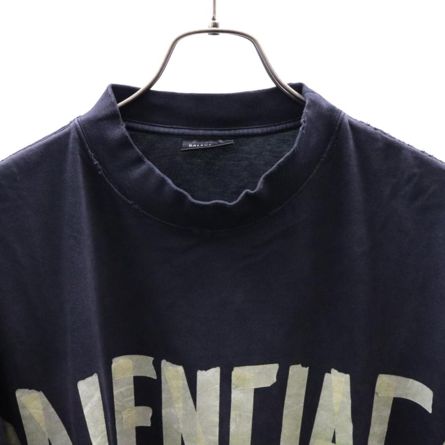 BALENCIAGA バレンシアガ 23SS Tape Type Medium Fit Tee 739037 BALENCIAGA バレンシアガ 23SS Tape Type Medium Fit Tee 739037