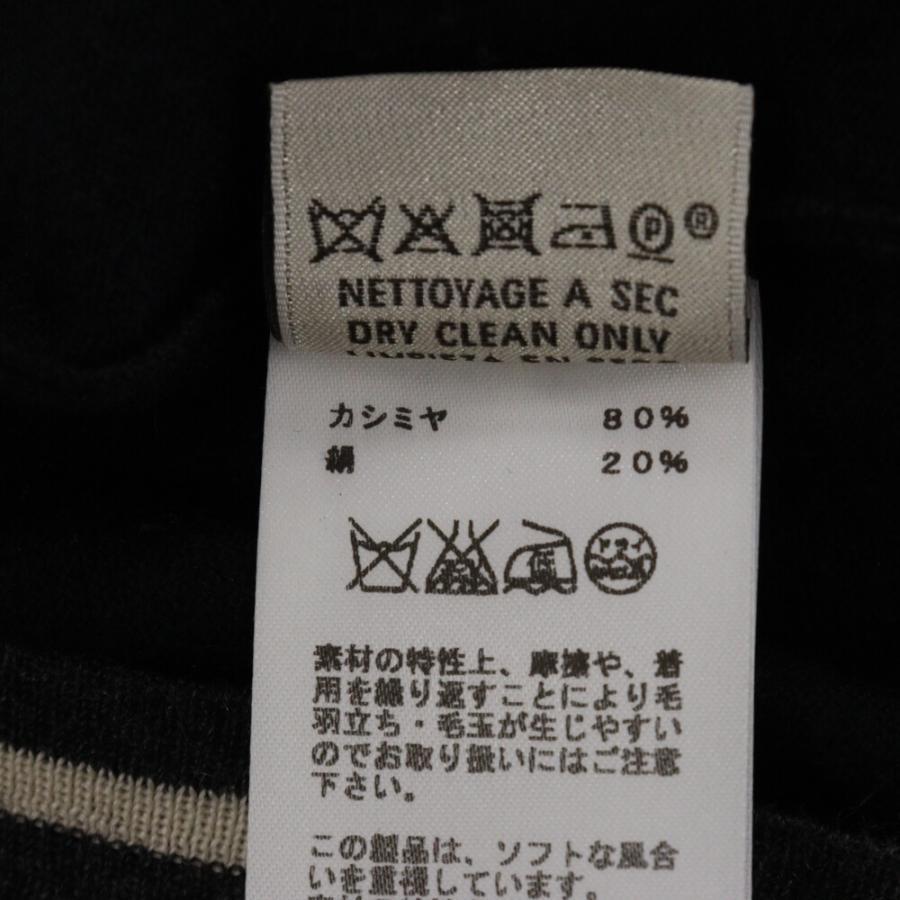 HERMES（エルメス） ノーカラー ジップアップ カシミヤ ニット