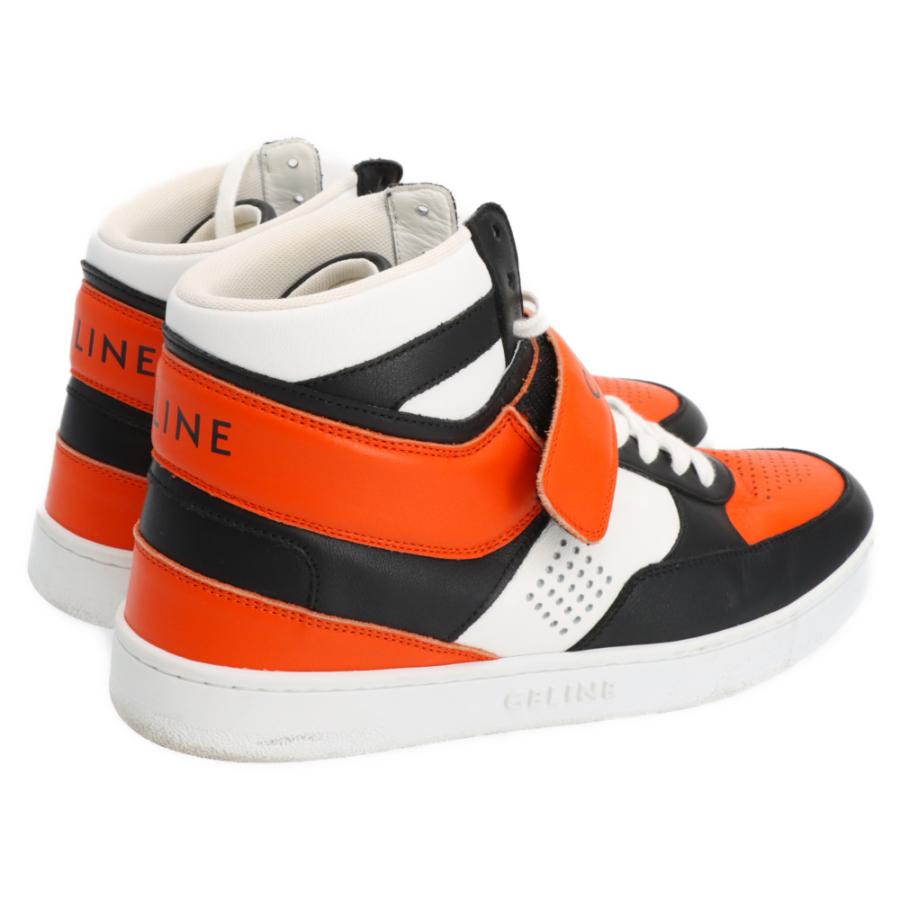 CELINE（セリーヌ） CT03 ベルクロストラップ レザーハイカット