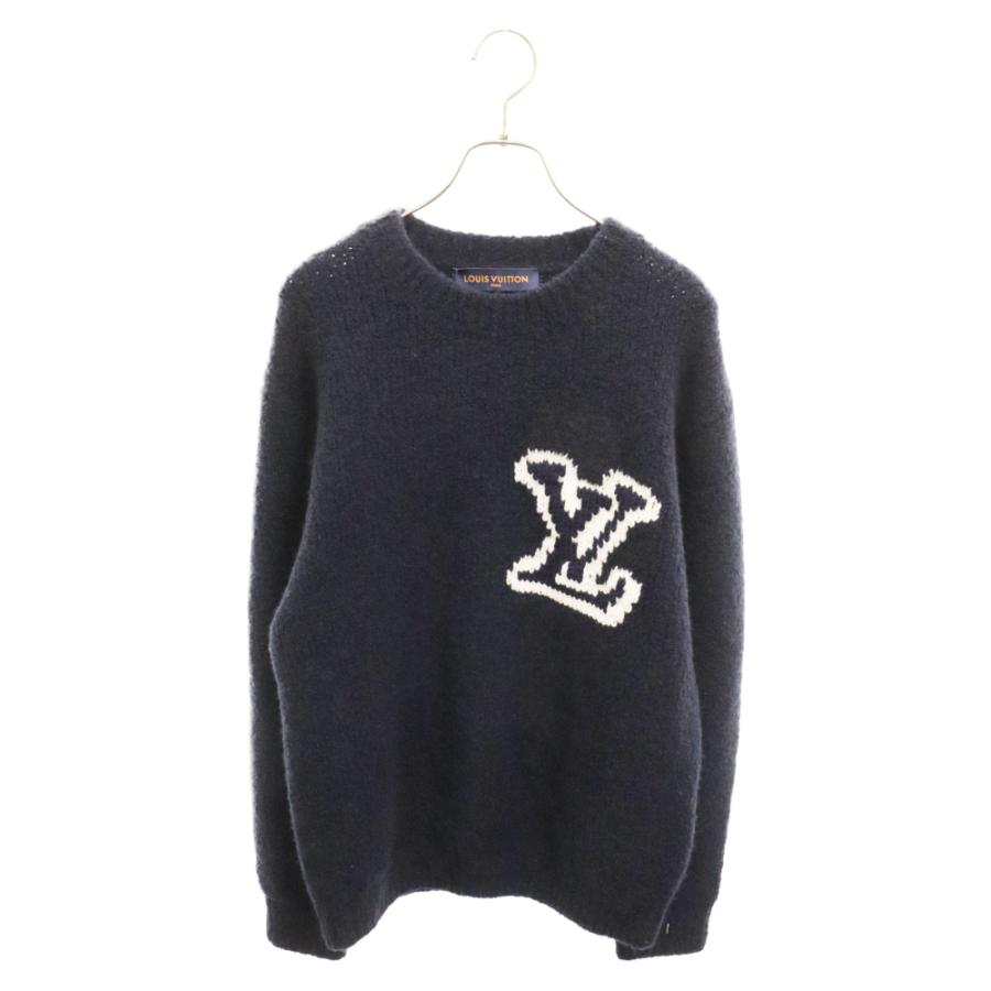 LOUIS VUITTON ルイヴィトン インタルシアクルーネックセーター LOUIS VUITTON ルイヴィトン インタルシアクルーネックセーター