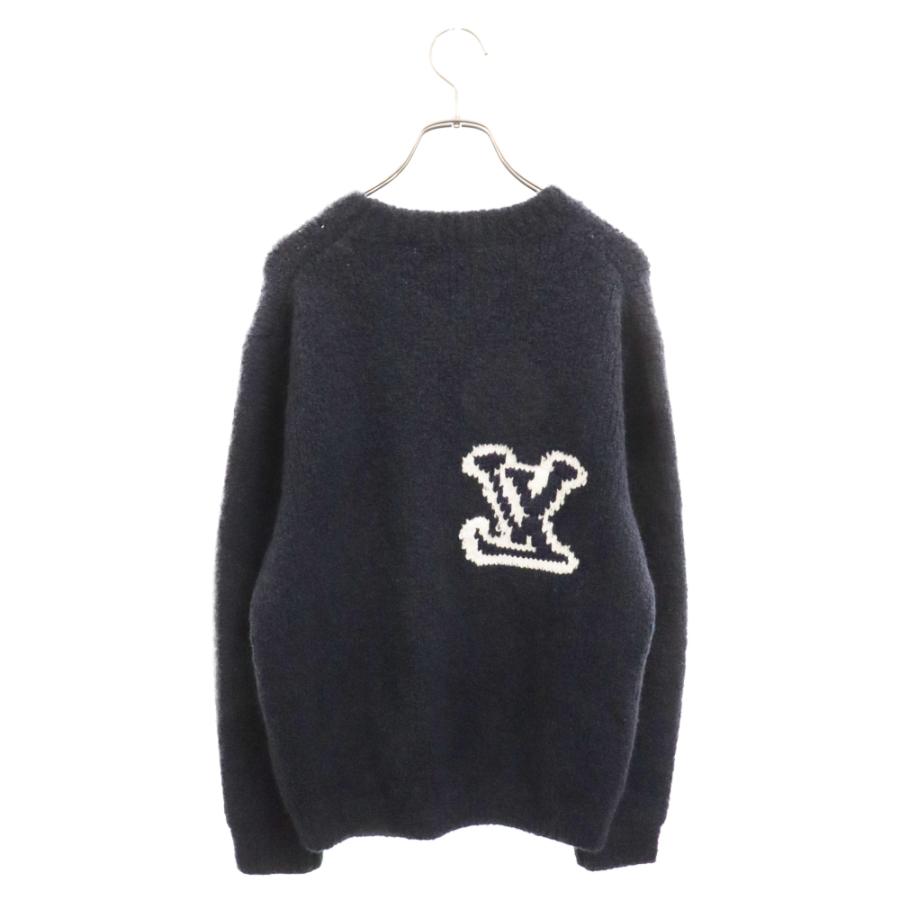 LOUIS VUITTON ルイヴィトン インタルシアクルーネックセーター LOUIS VUITTON ルイヴィトン インタルシアクルーネックセーター