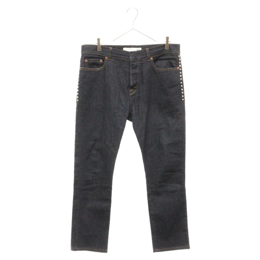 VALENTINO ヴァレンチノ サイドスタッズ デニムパンツ PV3DEK7J4P4  